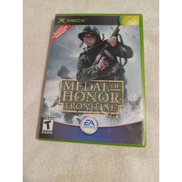 Medal of Honor Frontline Xbox Game Complete All Out Multiplayer Warfare - Picture 1 of 5